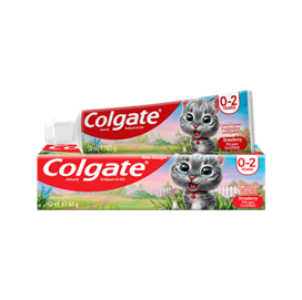 Colgate Kids Cavity Protection Toothpaste 0-2 years Strawberry