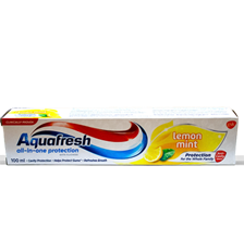 Aquafresh Lemon Mint Toothpaste 100ml