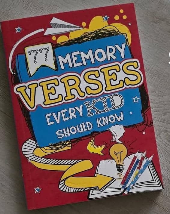 Memory verses every kid should know