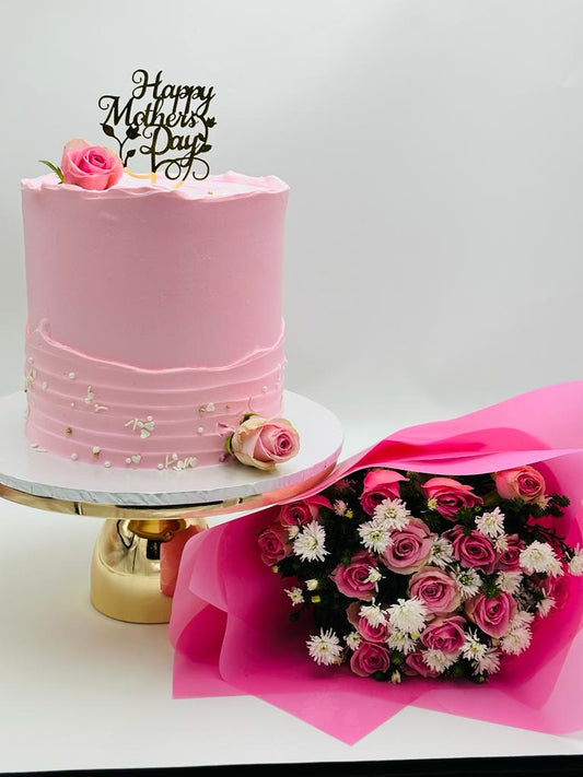 Cake and Flowers