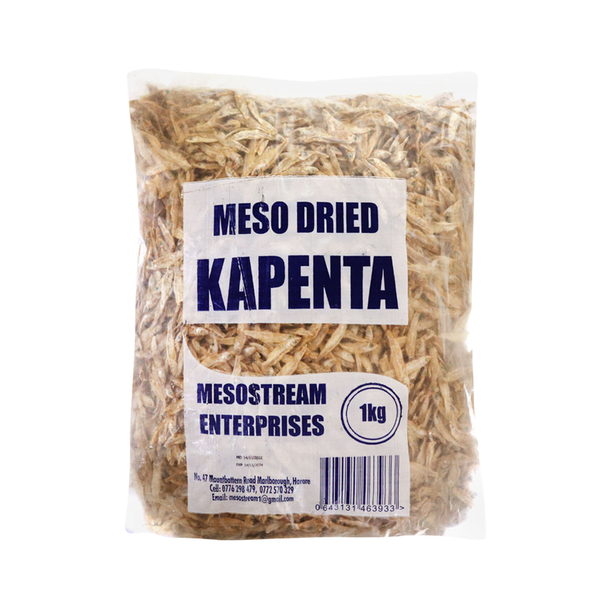 Kapenta / Matemba - 1kg – Solideonline