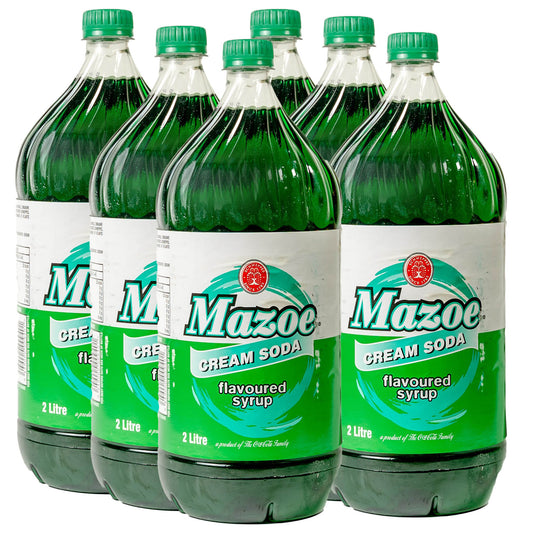 Mazoe Cream Soda - 6 x 2L