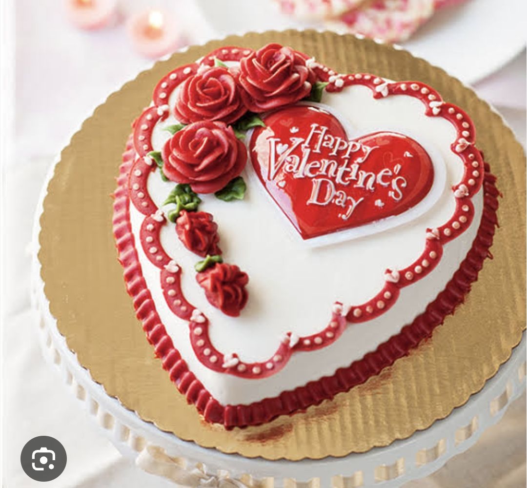 Valentines day cake