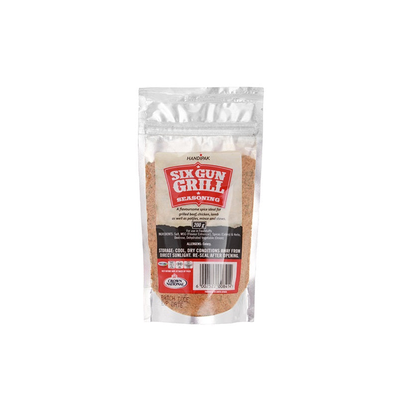 Six gun grill 200g