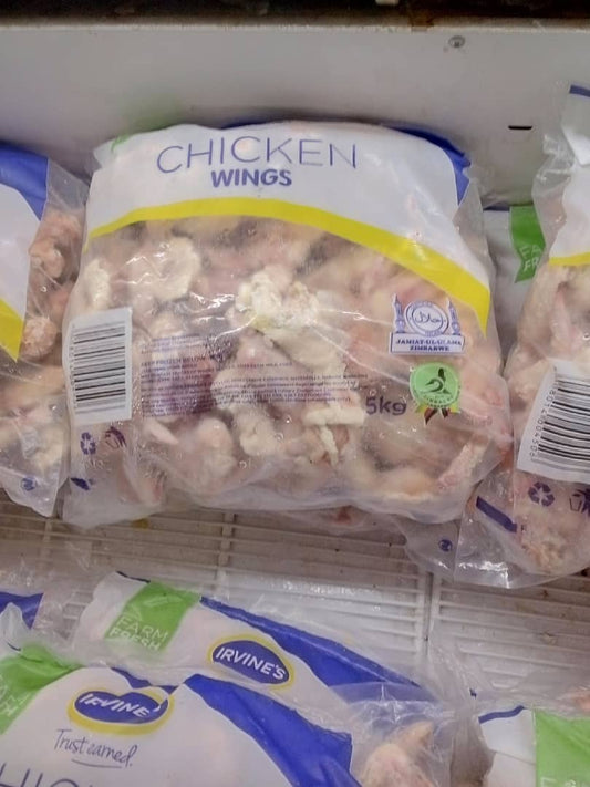 Irvines Chicken Wings - 5Kg