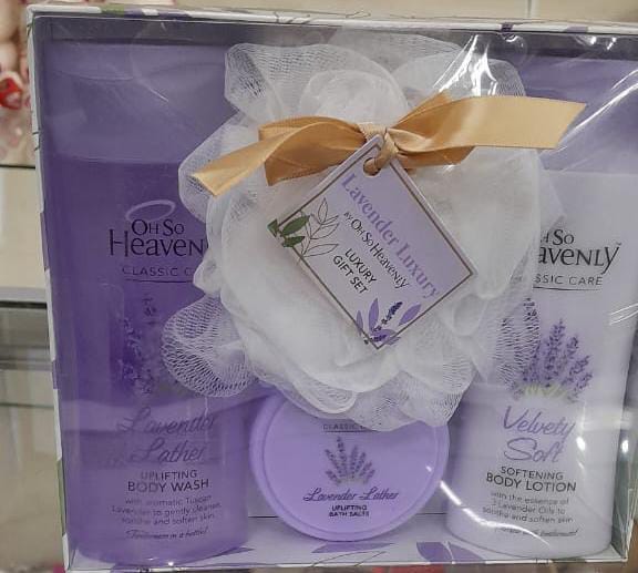 Oh so heavenly  gift set Lavendar luxury