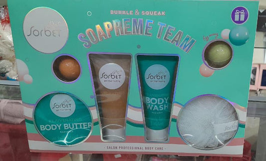 Sorbet Bubble & Squeak Soapreme Team Gift Set