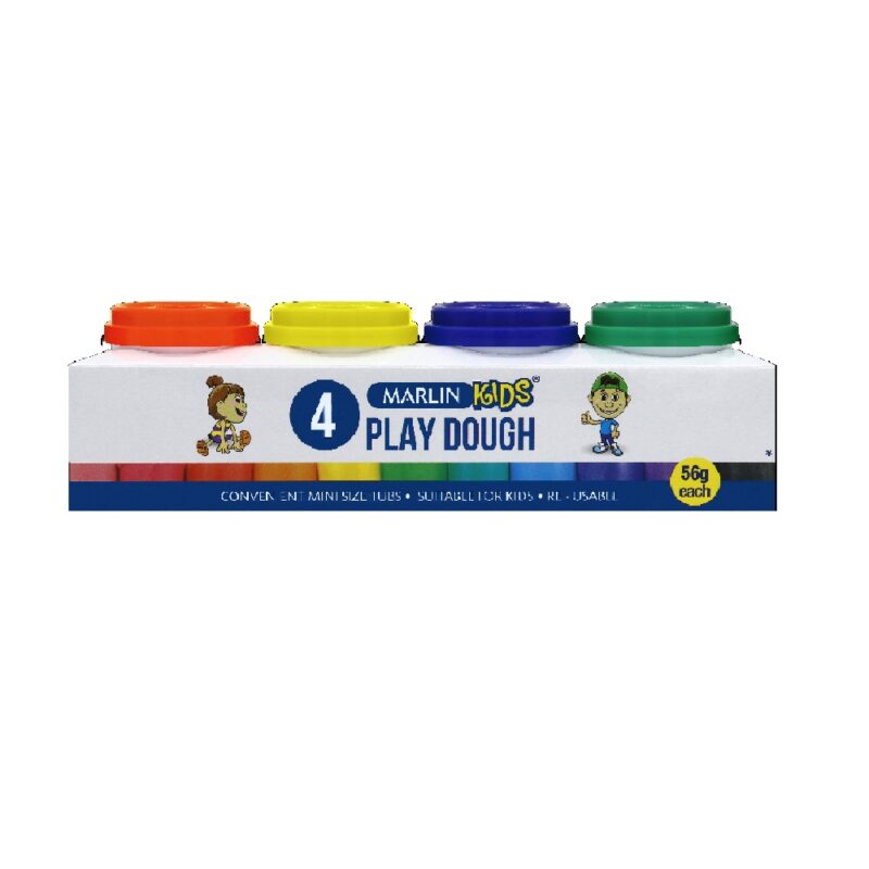 4 Colours Play Dough