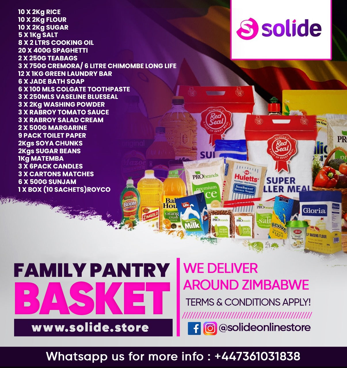 Family pantry Basket